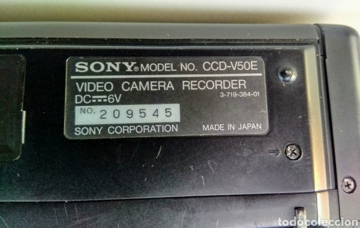 Vintage: Videoc&aacute;mara Sony. Vintage. - Foto 6
