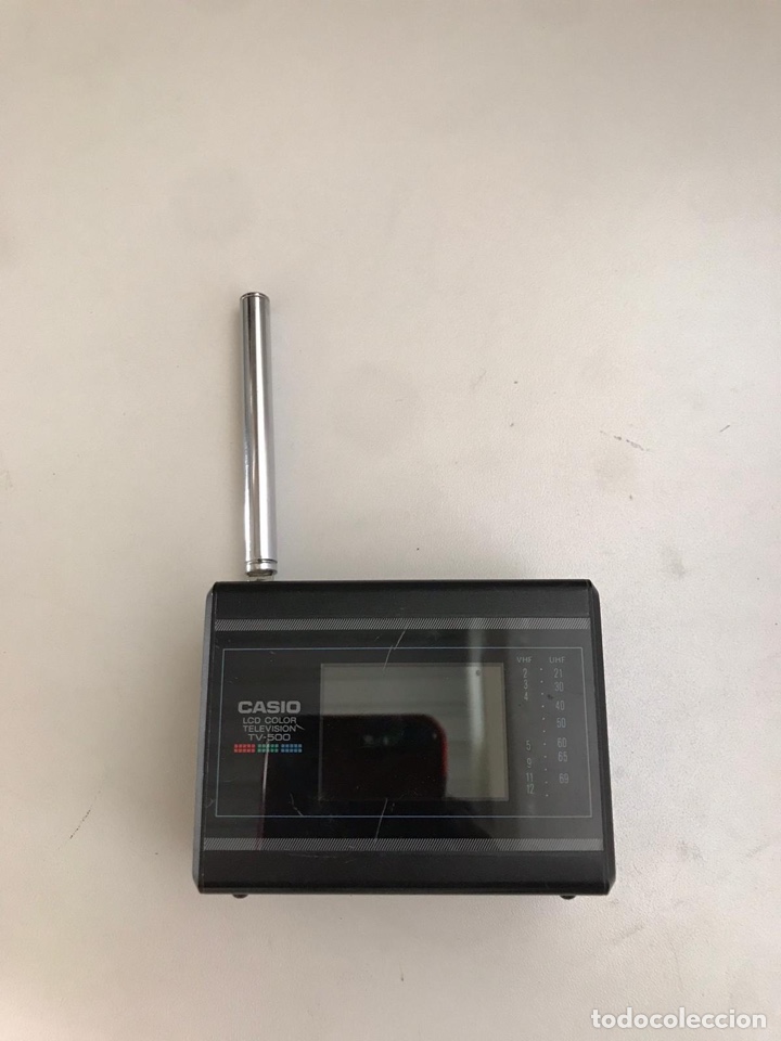 Vintage: Antiguo televisor de bolsillo casio - Foto 2
