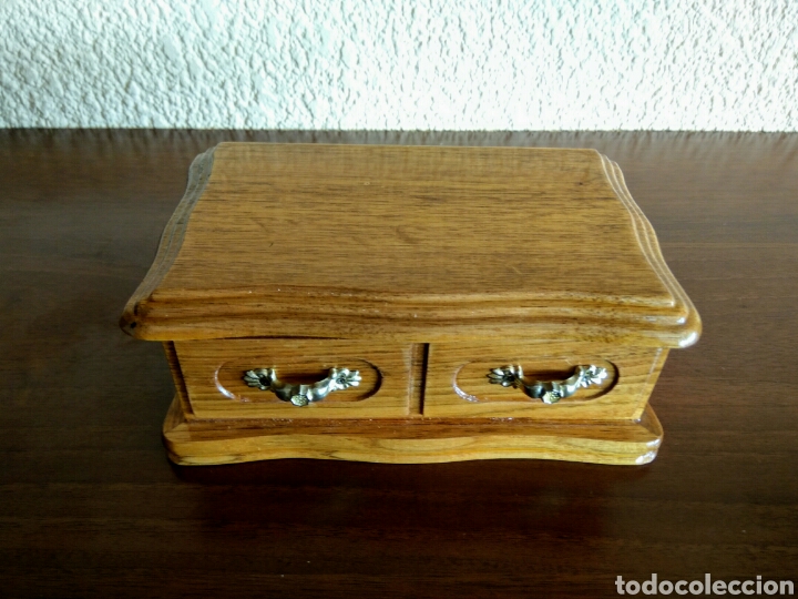 Vintage: Joyero de madera vintage - Foto 2