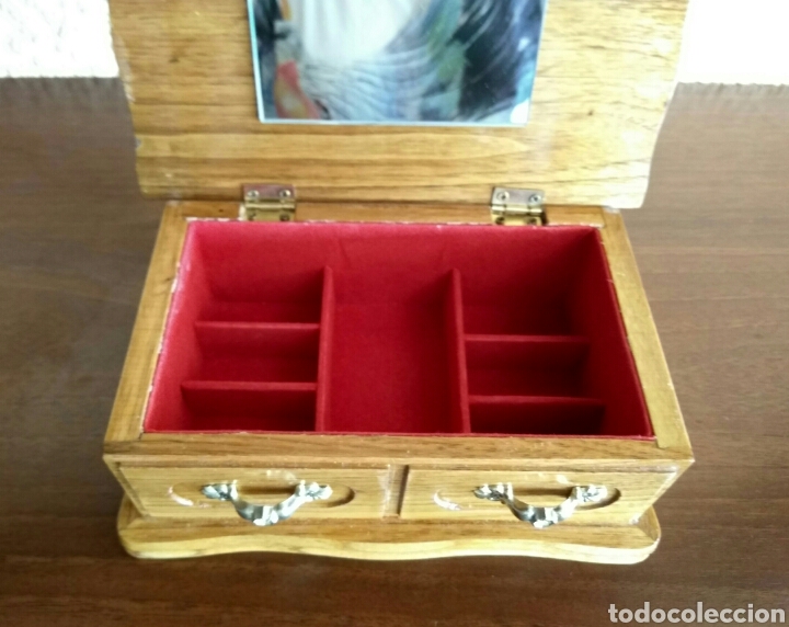 Vintage: Joyero de madera vintage - Foto 3