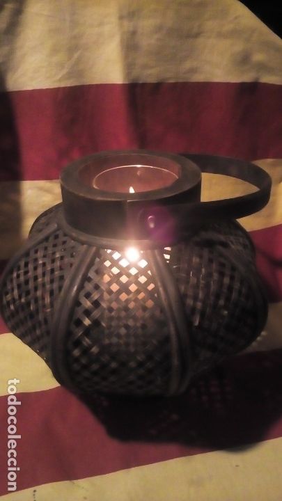 Vintage: LAMPARA - VELAS . - Foto 2