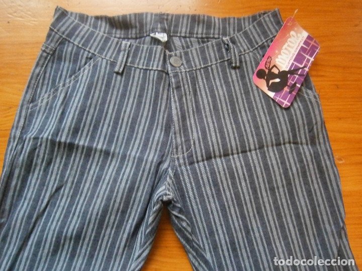 Vintage: &iexcl;&iexcl;PRECIOSO &iexcl;&iexcl;PANTALON ..CAMPANA A&Ntilde;OS 80-90 MARCA MOTOR T40