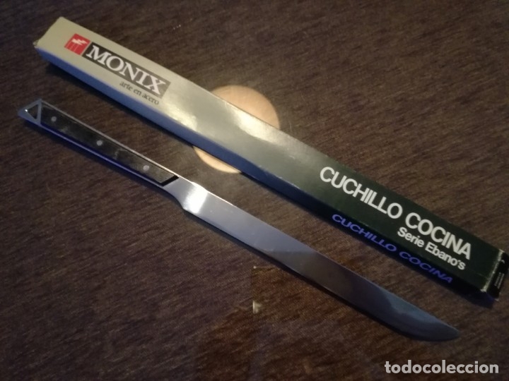 Vintage: CUCHILLO JAMONERO MONIX. Sin usar. - Foto 3