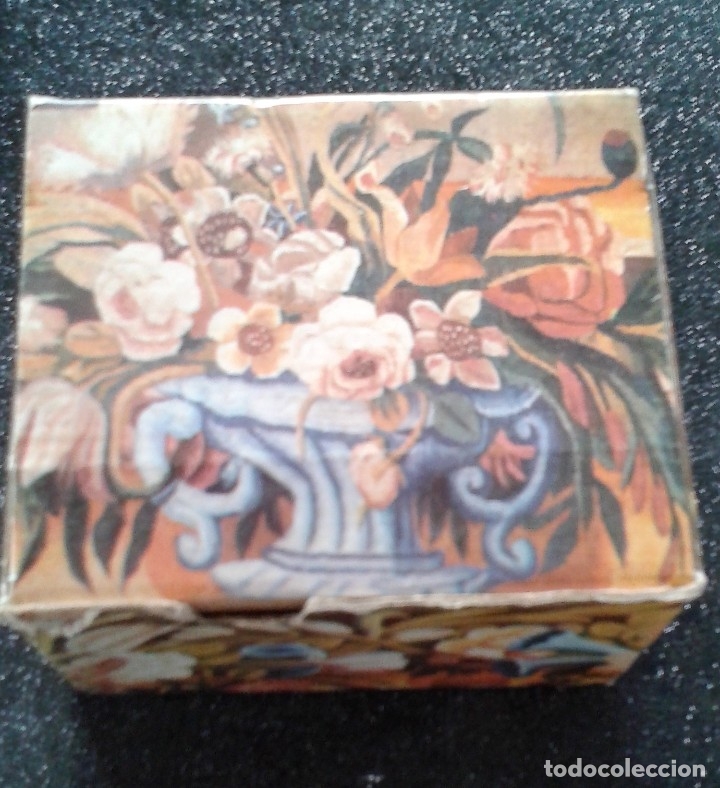 Vintage: JOYERO DECORADO EN SU CAJA ORIGINAL