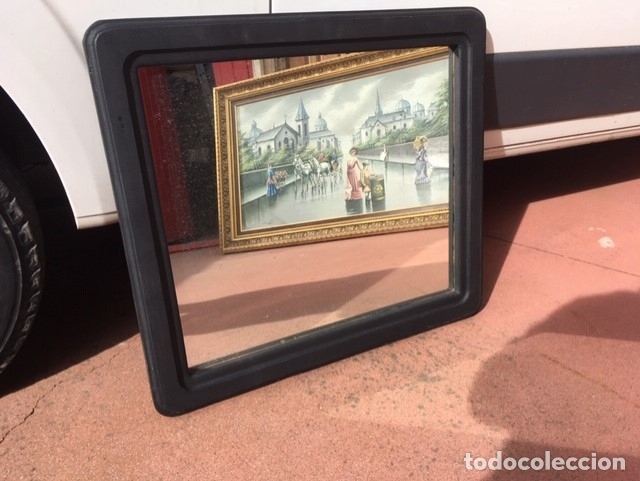 Vintage: ESPEJO DE MADERA - Foto 1