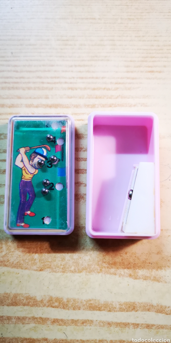 Vintage: Sacapuntas con juego de bolas - Foto 2