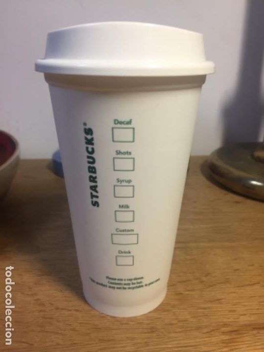 Vintage: Vaso vintage original de Starbucks 19cm - Foto 2