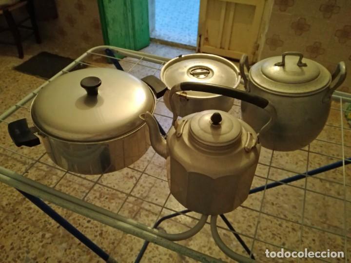 Vintage: UTENSILIOS DE COCINA DE ALUMINIO. - Foto 2