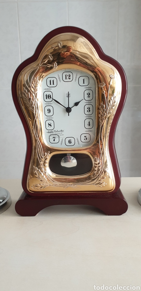 Vintage: Conjunto de reloj y candelabros modernos - Foto 2