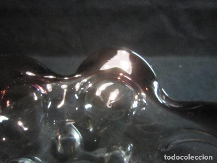 Vintage: CENTRO DE MESA EN CRISTAL - Foto 2