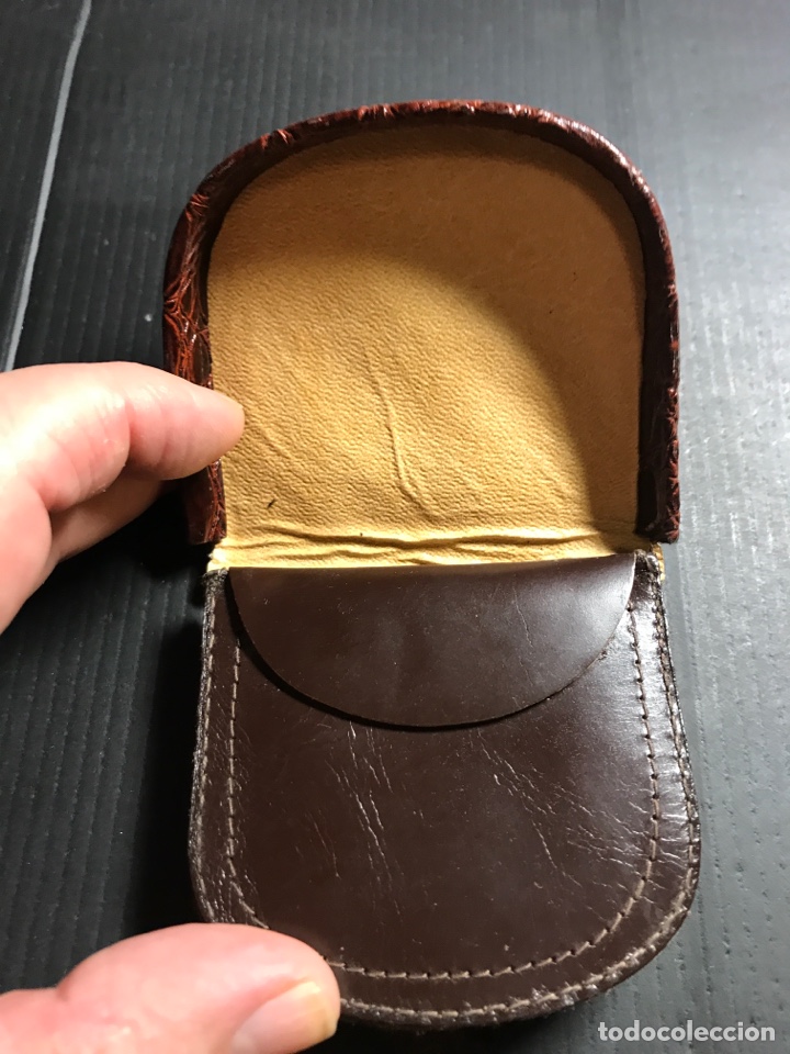 Vintage: Monedero piel. Modelo tac&oacute;n. - Foto 3