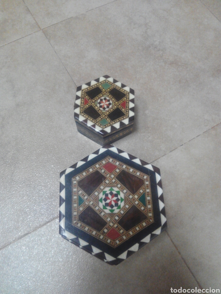 Vintage: Cajas joyero exagonales - Foto 1