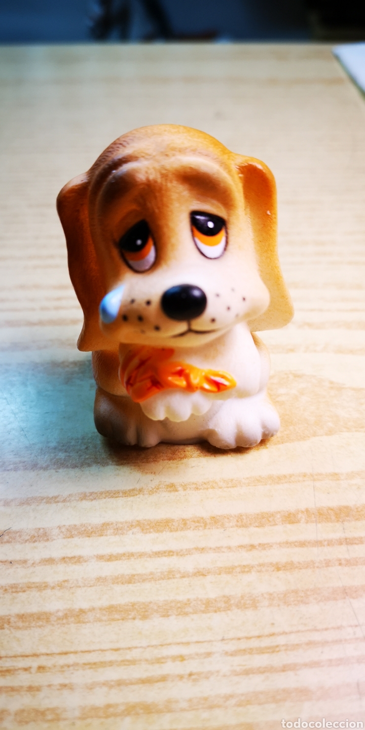 Vintage: Sacapuntas perros de 6cm de alto