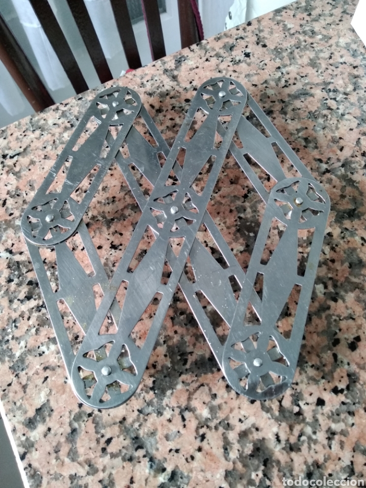 Vintage: Salvamantel aluminio - Foto 1