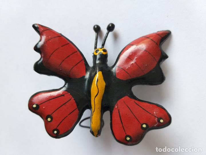 Vintage: MARIPOSA PARA COLGAR EN LA PARED - Foto 1