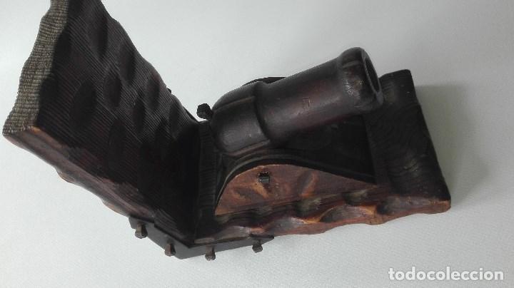 Vintage: SUJETALIBROS DE MADERA - Foto 10