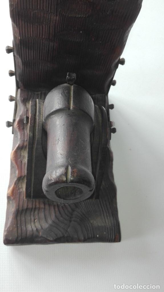 Vintage: SUJETALIBROS DE MADERA - Foto 12