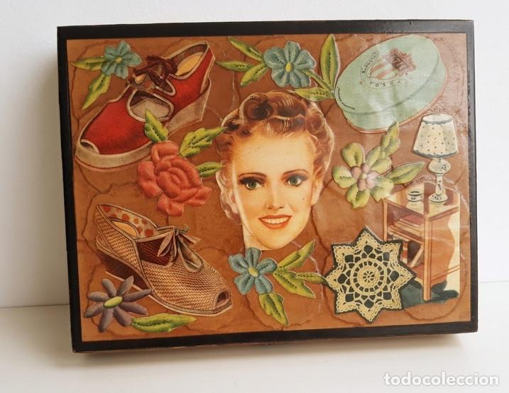 Vintage: Caja de puros antigua con revistas a&ntilde;os 30