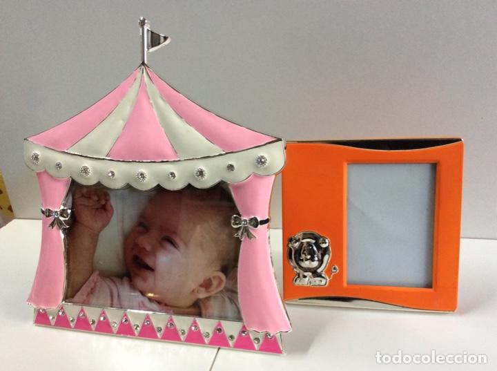 Envio 8 Dos Marcos Para Foto De Bebe Nino Nin Buy Other Vintage Objects For Decoration At Todocoleccion