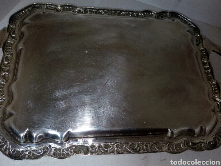 Vintage: BANDEJA PLATEADA - Foto 2