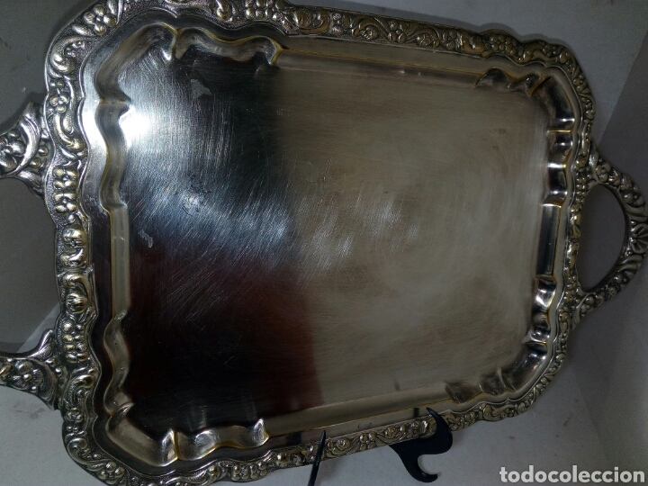 Vintage: BANDEJA PLATEADA
