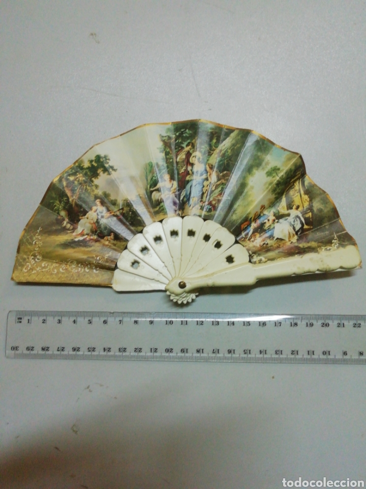 Vintage: Mini abanico de adorno - Foto 1