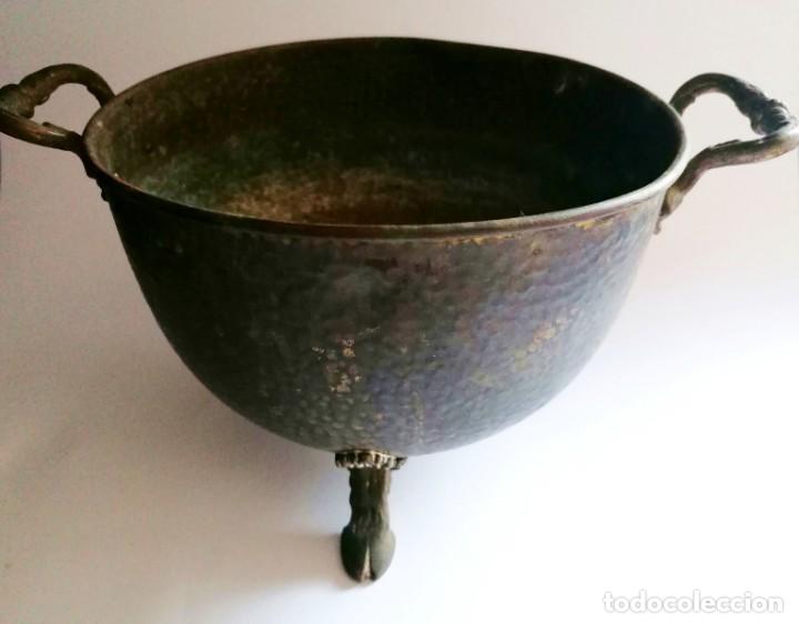 Vintage: MAcetero / Recipiente de bronce para decoraci&oacute;n - Foto 1