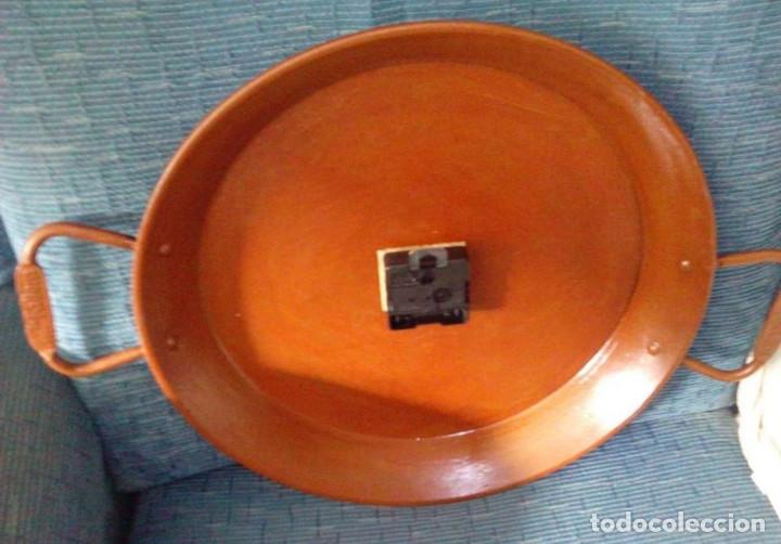 Vintage: Paella convertida en reloj pared cocina - Foto 3