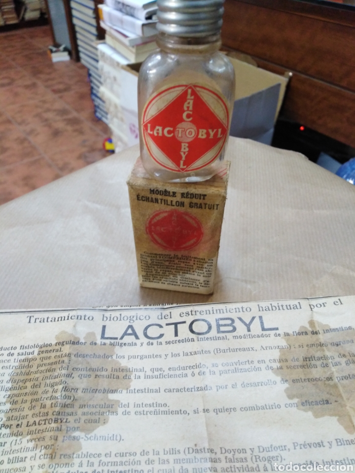 Vintage: Medicamento antiguo lsctobyl- - Foto 1