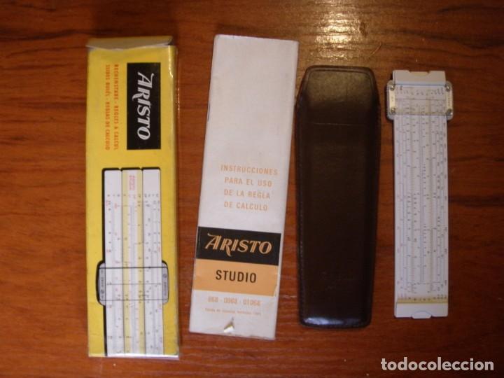 Vintage: REGLA DE CALCULO ARISTO - Foto 2