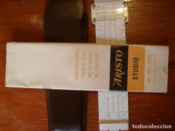 Vintage: REGLA DE CALCULO ARISTO - Foto 4
