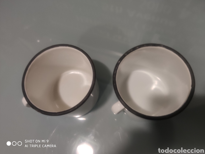 Vintage: Tazas hierro esmaltado - Foto 2