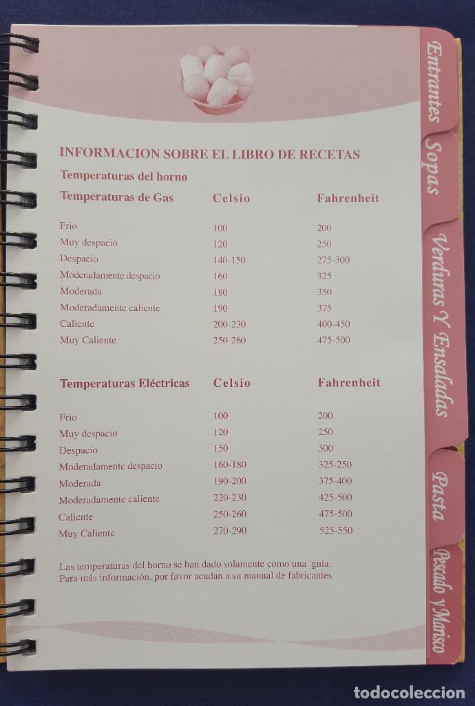 Vintage: CUADERNO DE RECETAS. CON CUCHARA DE MADERA - Foto 3