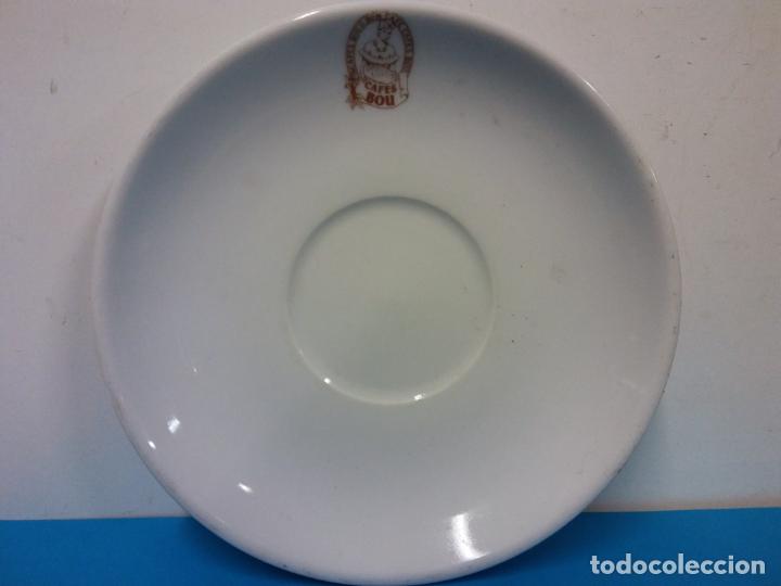 Vintage: PLATO CAFES BOU. DI&Aacute;METRO 14 CM - Foto 1