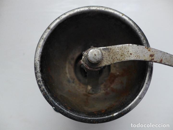 Vintage: REPLICA DE MOLINILLO DE CAFE DE MADERA Y METAL - Foto 7