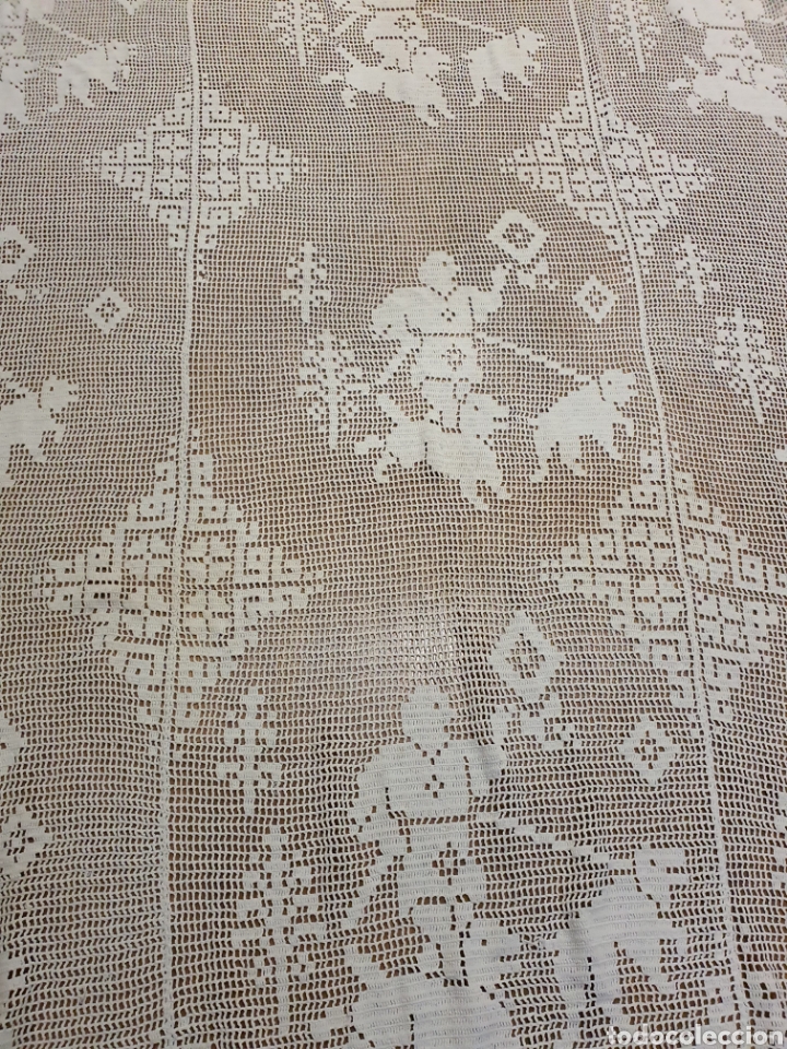 Vintage: colcha crochet - Foto 2