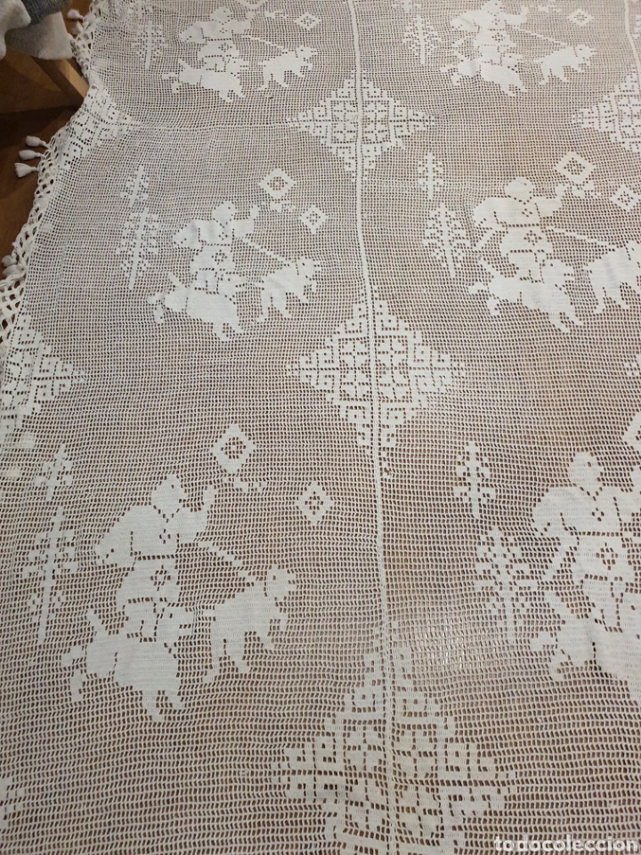 Vintage: colcha crochet - Foto 3