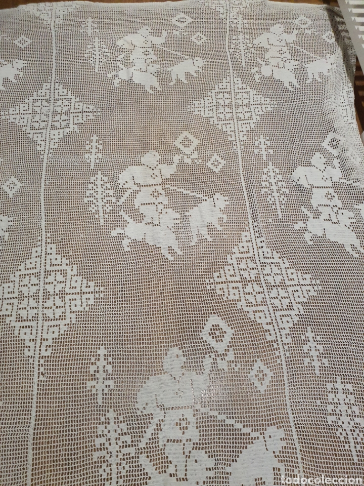 Vintage: colcha crochet - Foto 4