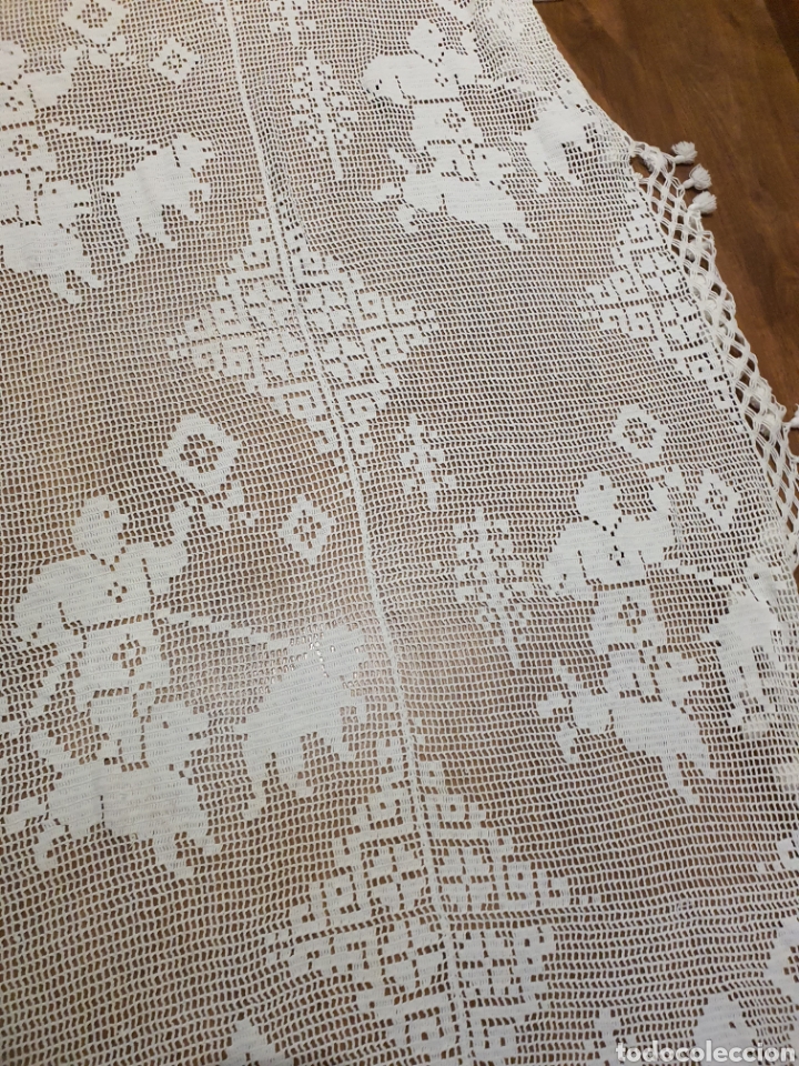 Vintage: colcha crochet - Foto 5