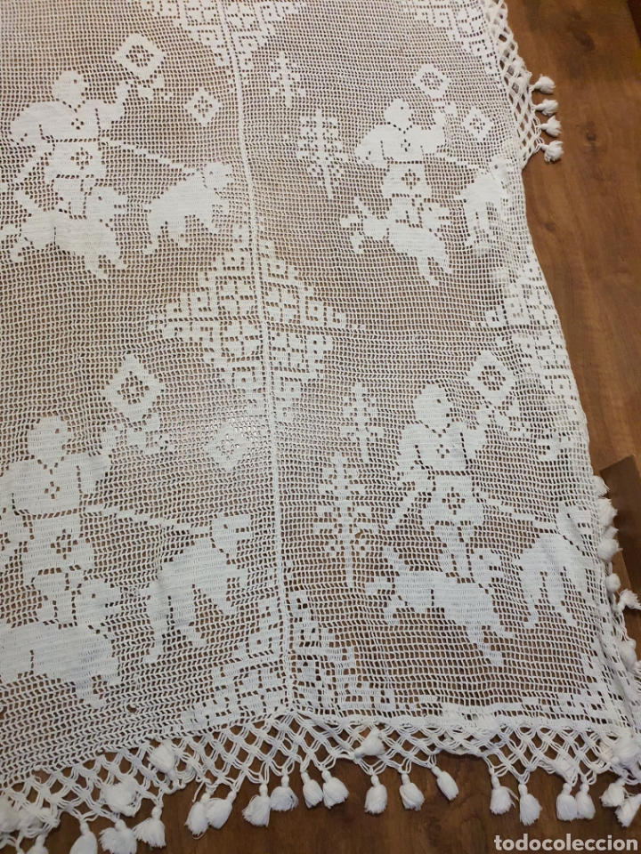 Vintage: colcha crochet - Foto 6