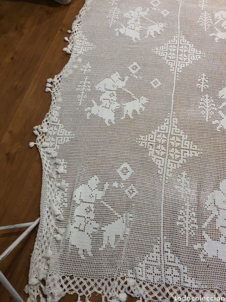Vintage: colcha crochet - Foto 8
