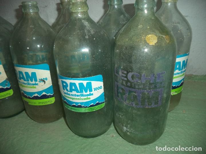 Vintage: Lote de botellas de Cristal de leche - Foto 2