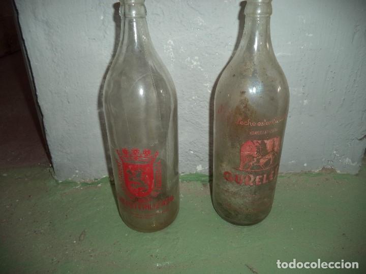 Vintage: Lote de botellas de Cristal de leche - Foto 3
