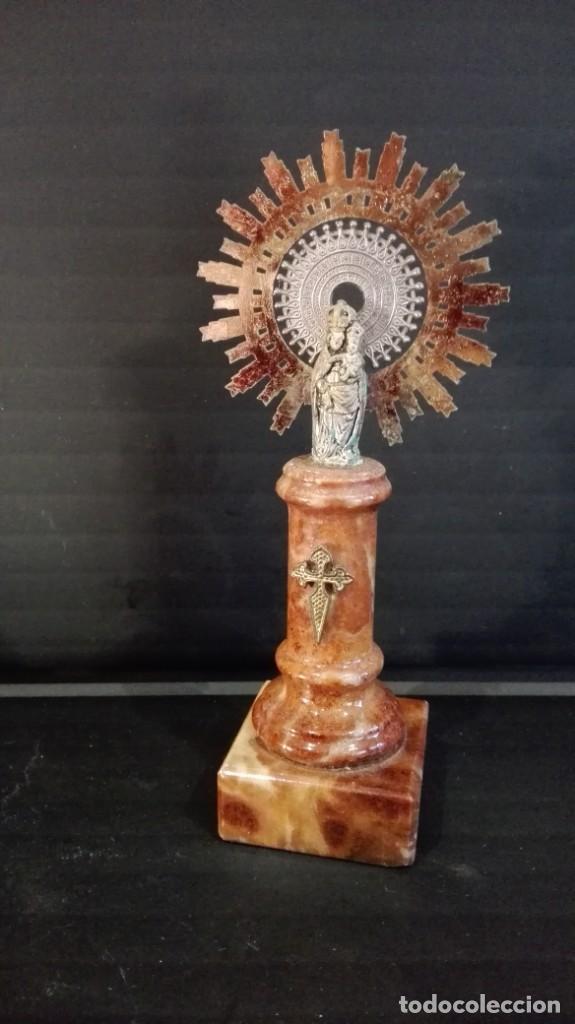 Vintage: IMAGEN DE LA VIRGEN PILARICA - Foto 2