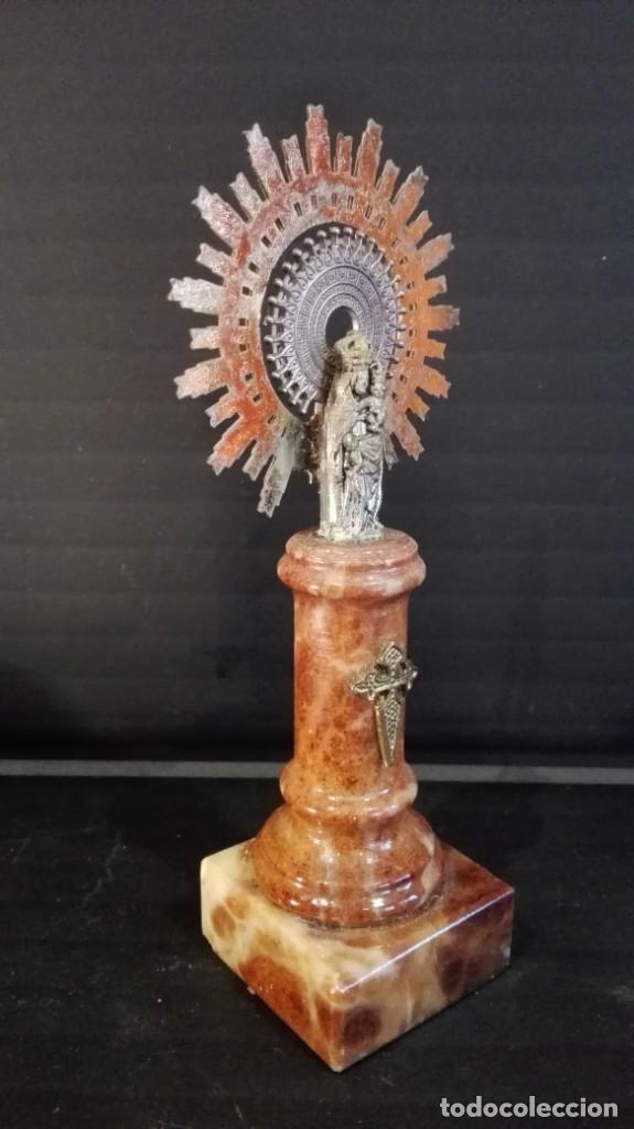 Vintage: IMAGEN DE LA VIRGEN PILARICA - Foto 5