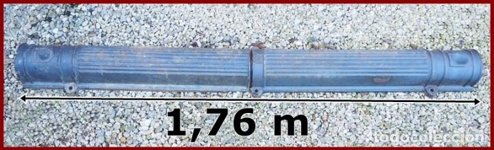 Vintage: 13.. Cubrebajante..... Vintage....1,76 mts de alto y 17 cms de ancho......de hierro fundido