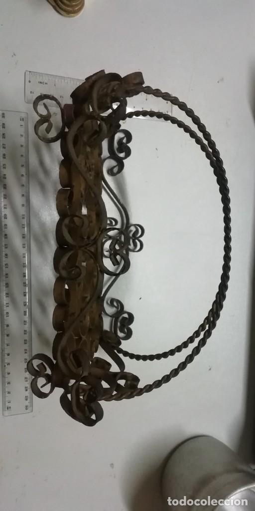Vintage: Cesta en forja vintage - Foto 2