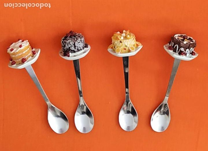 Vintage: VINTAGE Cucharitas Cup Cake / Tartas