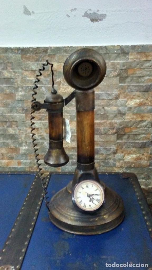 Vintage: RELOJ TEL&Eacute;FONO DE ATREZO (GRAHAM BELL) - Foto 1