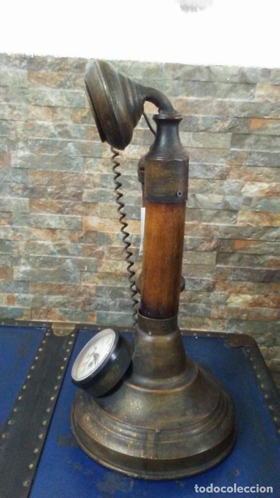 Vintage: RELOJ TEL&Eacute;FONO DE ATREZO (GRAHAM BELL) - Foto 5